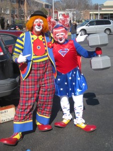Jim and Katie from the Freestate Clowns