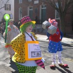 Clowns in the parade