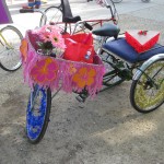 Decorated bike